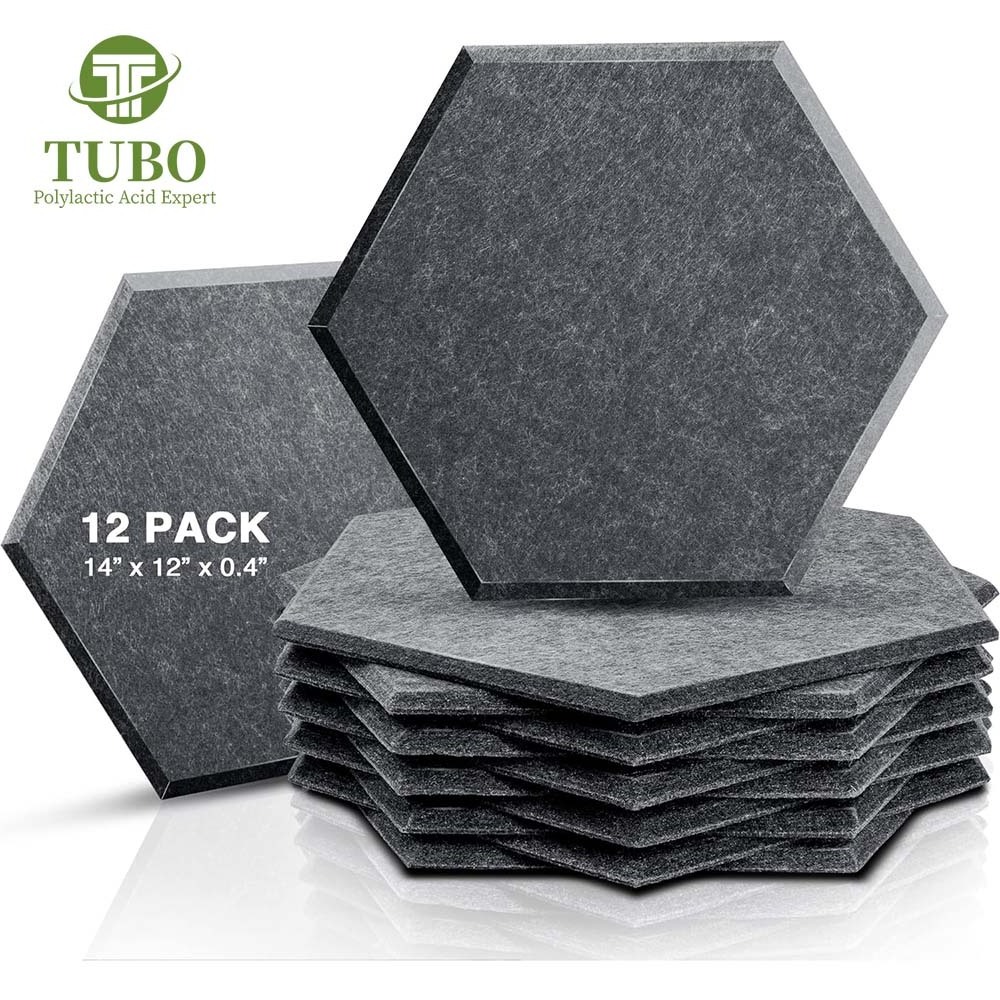 TUBO China Factory Acoustic Panels Soundproof Environmentally Polyester Acid Material Acoustic Wall Ceiling Panels