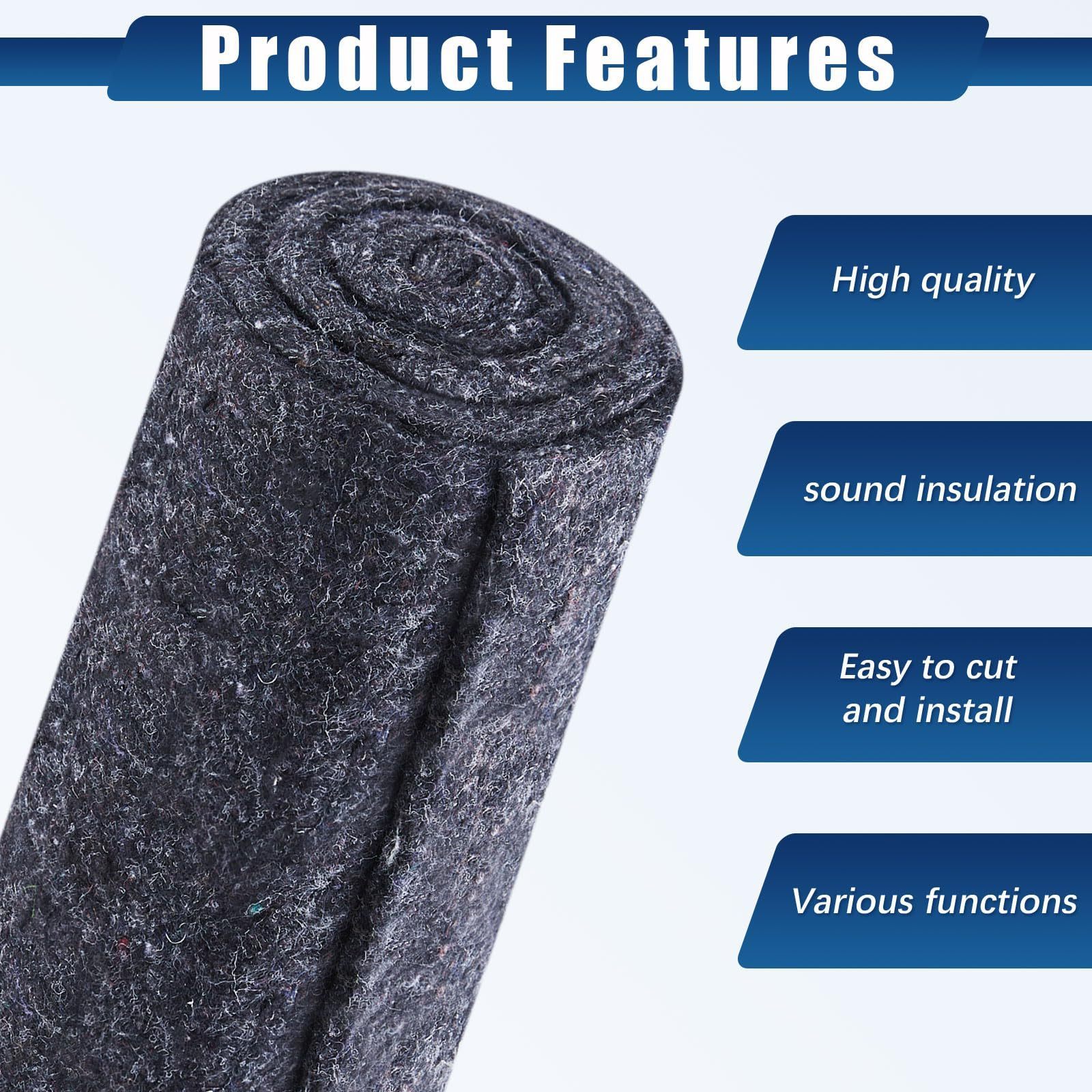 Wholesale Free Sample Sound Insulation and Heat Insulation Rolls Sound Absorbing Foam Rolls For Construction Project