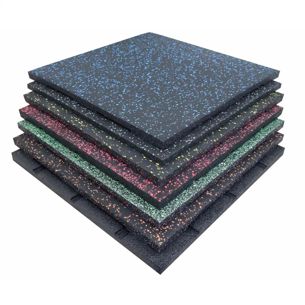 Factory Produced Rubber Flooring Mat Sports Rubber Sheet Mats for Residences Schools Hotels