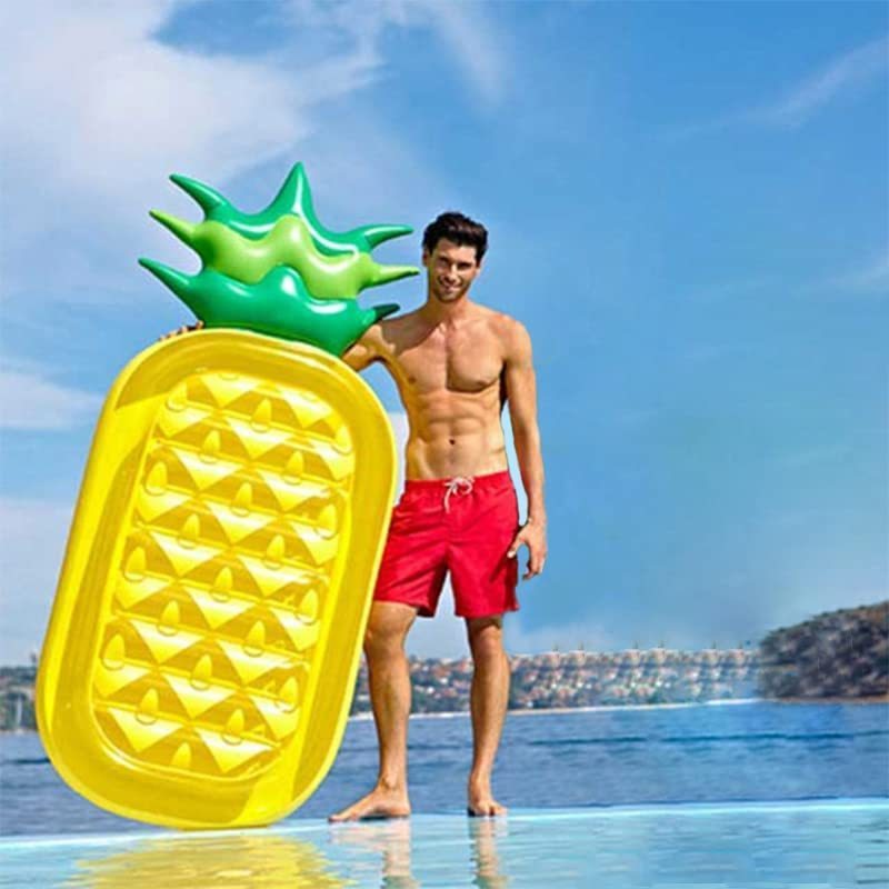 Pool Air Sofa Floating Lounge Inflatable Pineapple Water Hammock for adults