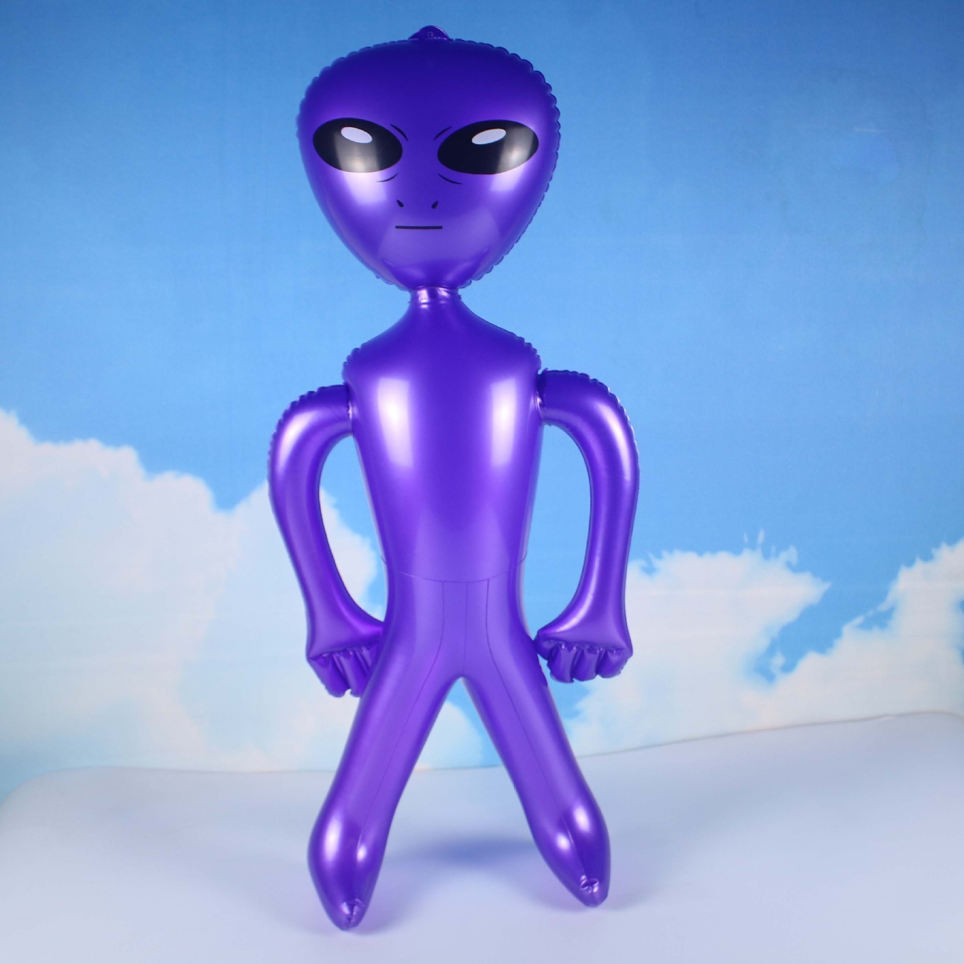 Customized acceptable Decorative Inflatable PVC Aliens Toys Kids Inflatable Toys for fun