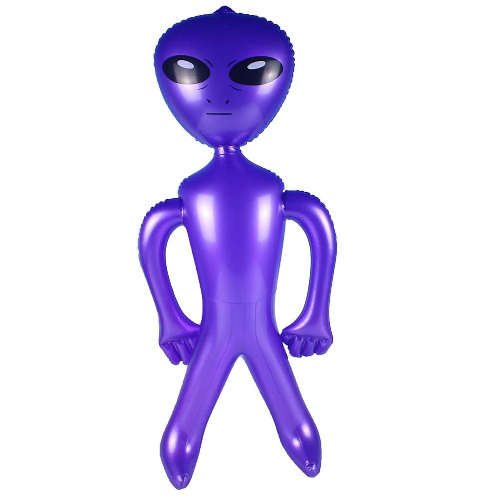 Customized acceptable Decorative Inflatable PVC Aliens Toys Kids Inflatable Toys for fun