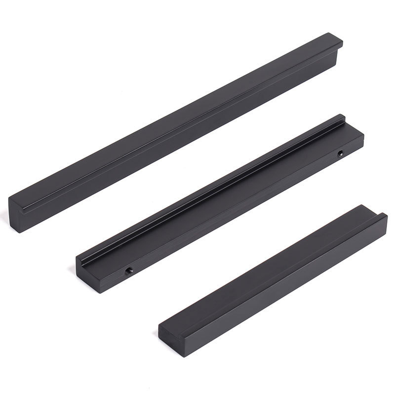 kitchen cabinet handle template tool 3 inch hole to hole black aluminium alloy real material