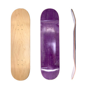 Professional Skateboard with Fiberglass Cheap Blank Skateboard Deck For Adults