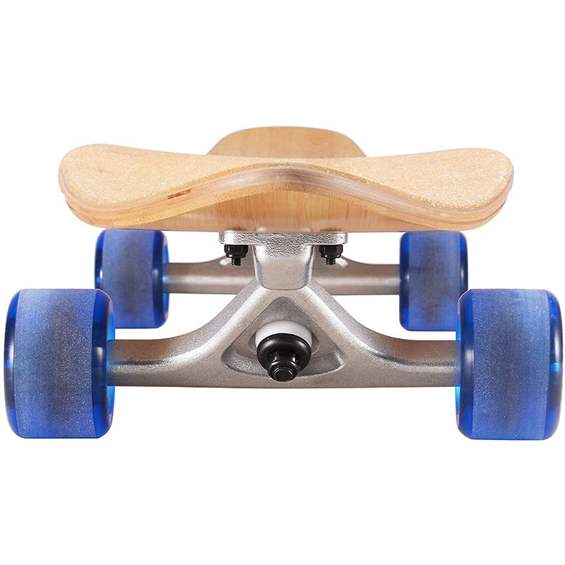 Bamboo Fiber Longboard Skateboard Kicking Skills Sculpting for Dancing and Freestyle