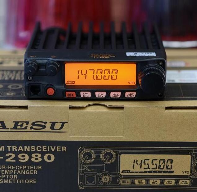 YAESU FT2980 FT-2980 VHF FM 80W CTCSS cb mobile radio lcd displays Amateur Transceiver Single Band vehicle Mobile marine Radio