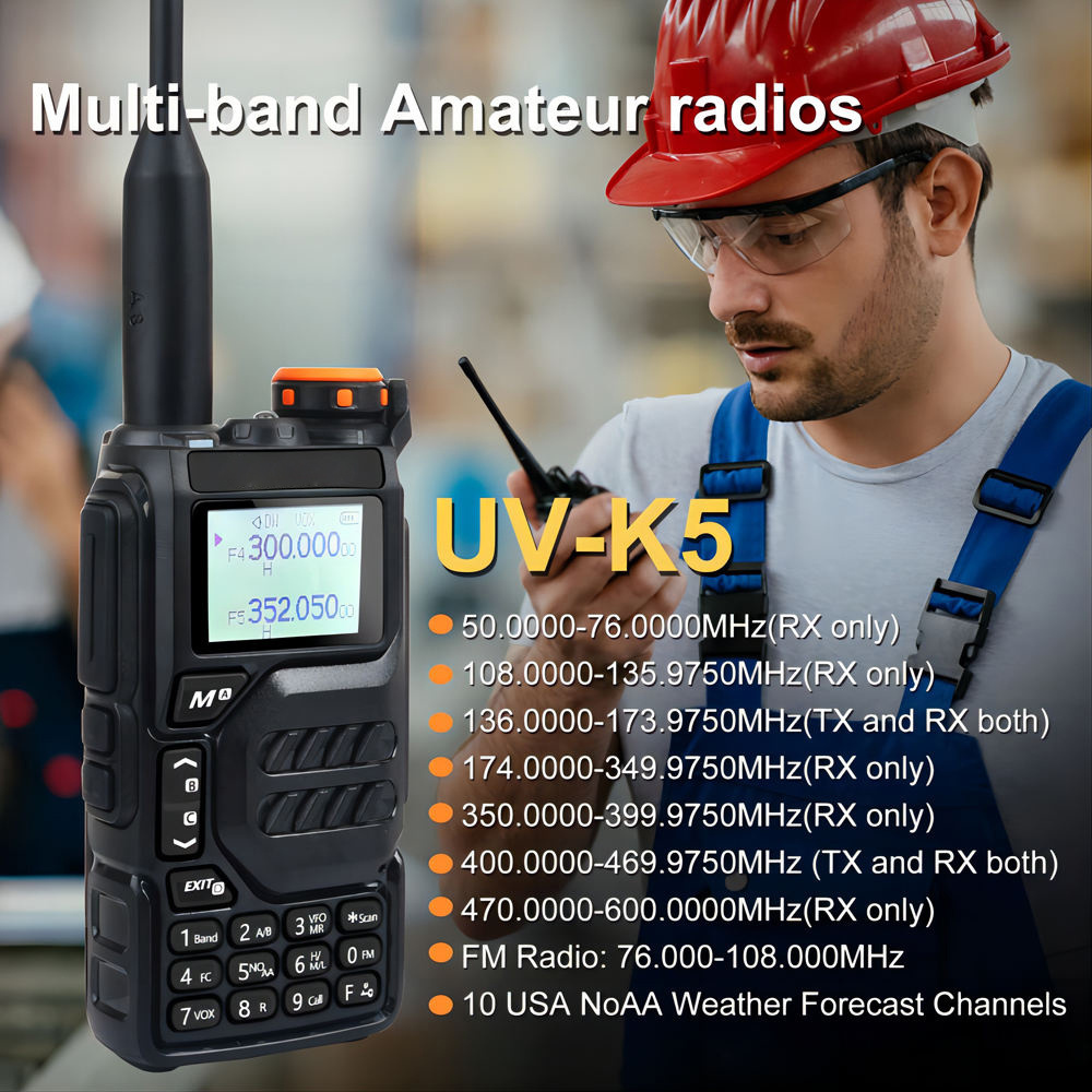 TSSD UV5R plus talkie walkie longue portee de largo alcance 10km emetteur two-way ht long range midland radio tid walkie talkie