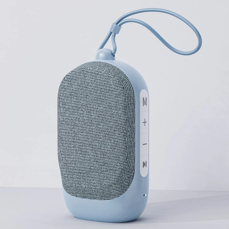 HF12 Cloth Pattern AUX tf card FM radio High Volume Portable Mini Wireless bocina bluetooth speaker with handsfree microphone