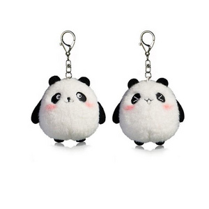 Customized mini Cute Stuffed Keychain Soft Toy Animal Keyring Oem Custom Plush Keychain