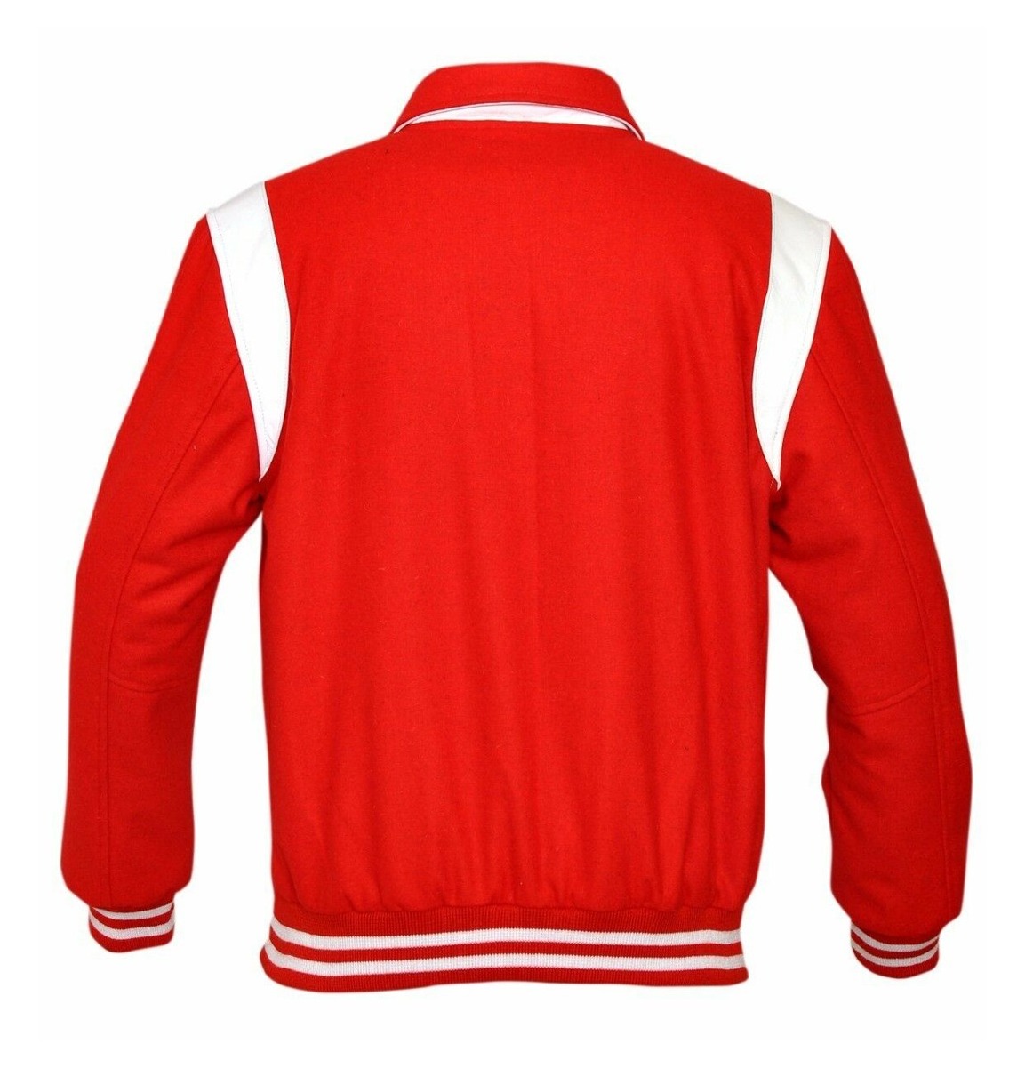 OEM Wholesale New Design Orange Custom High Quality Wool Letterman Bomber Varsity Jackets For Men And Women