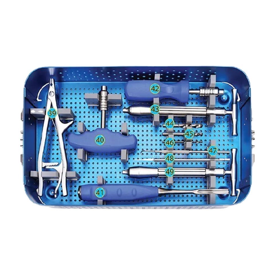 Clinic Use Surgical Screw Removal Instrument Set Orthopedic Instruments