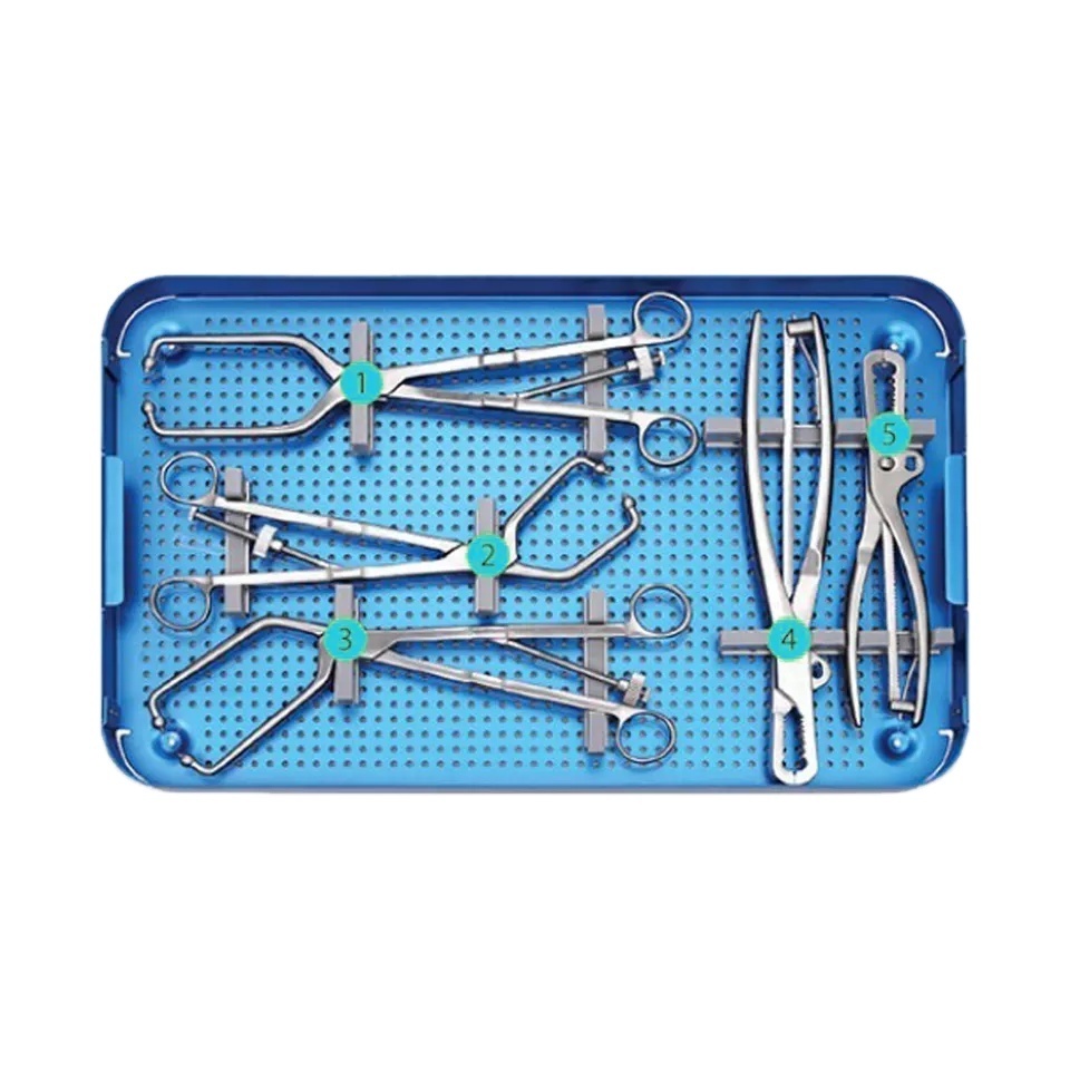 High Quality Pelvic Reconstruction Plate Instrument Set Orthopedic Instruments