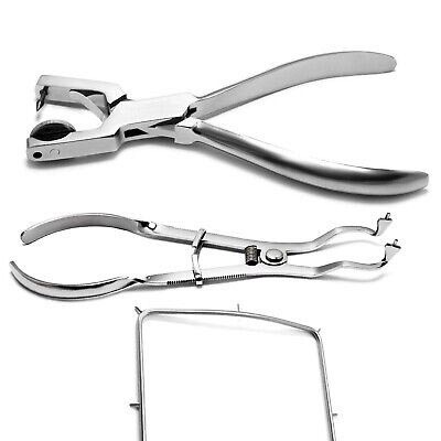 Wholesale Manufacture Dentist Basic Universal Frame Rubber Dam Kit Restorative Endodontic Punch Pliers Clamps Instruments Kit