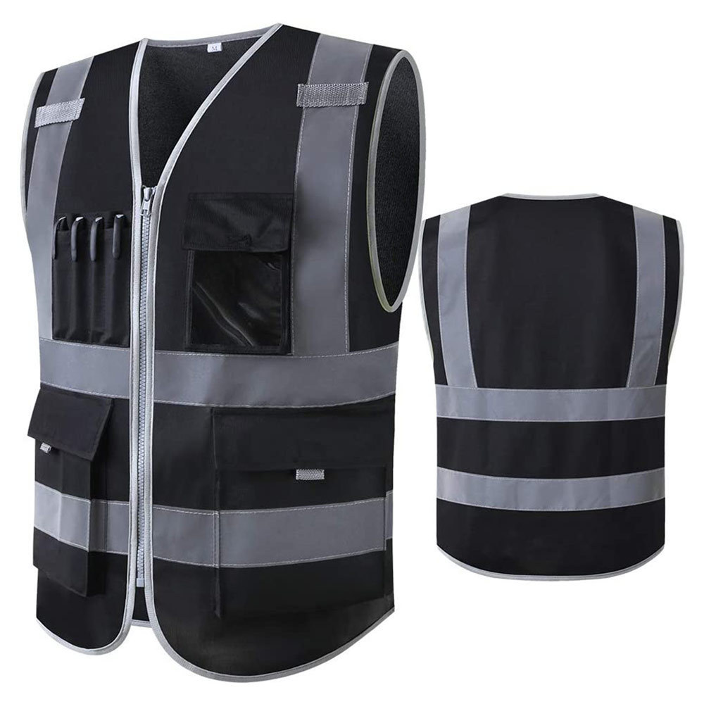 Manufacturer Work Wear Construct Safety Security Breathable Reflective Vests