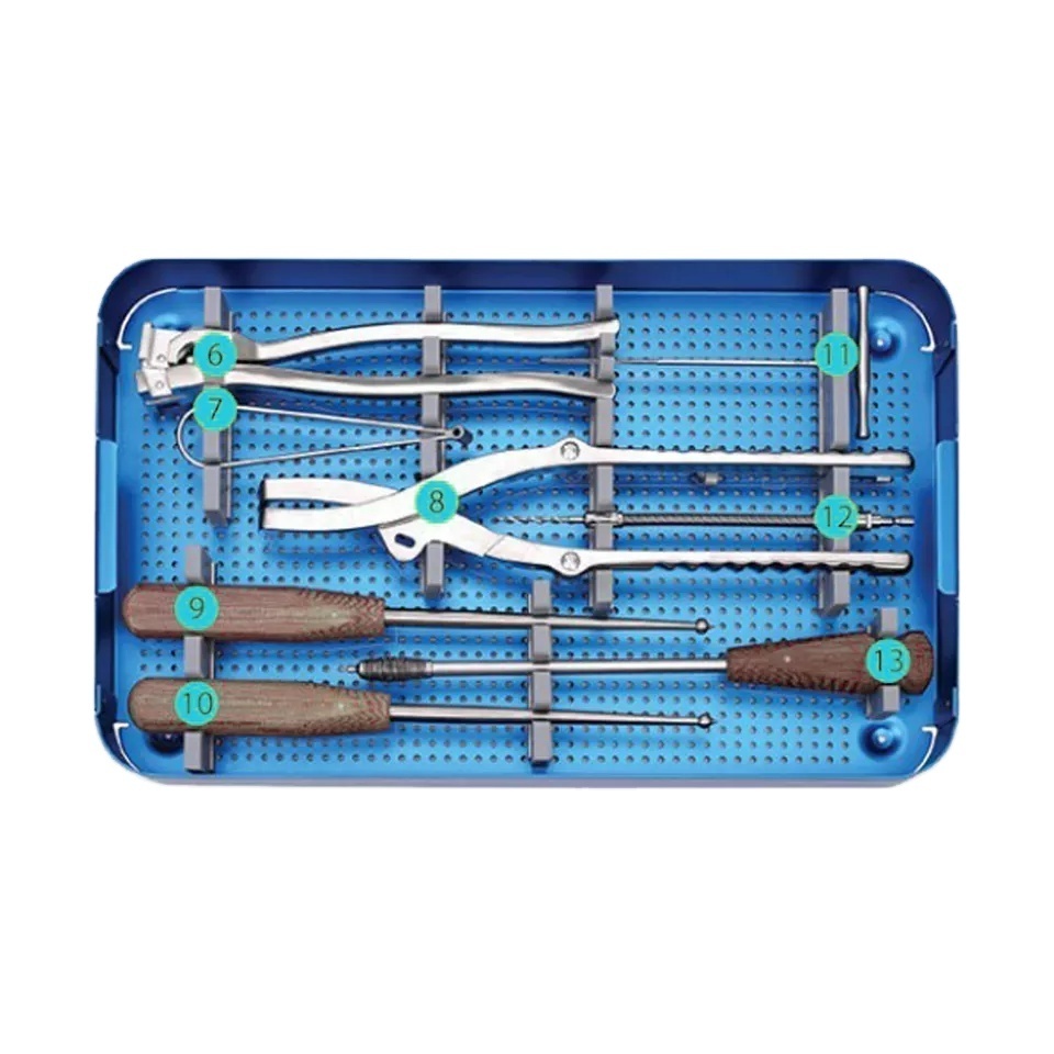 High Quality Pelvic Reconstruction Plate Instrument Set Orthopedic Instruments