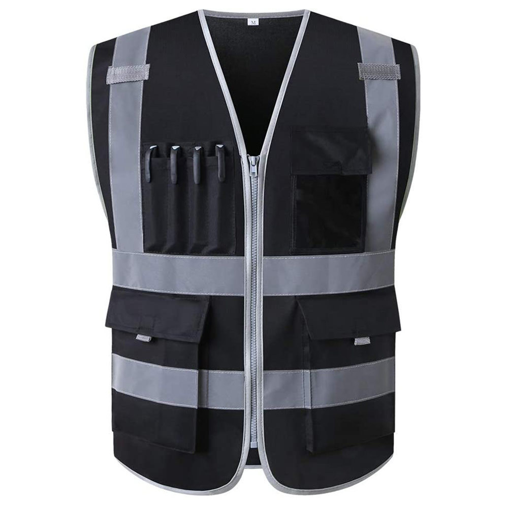 Manufacturer Work Wear Construct Safety Security Breathable Reflective Vests