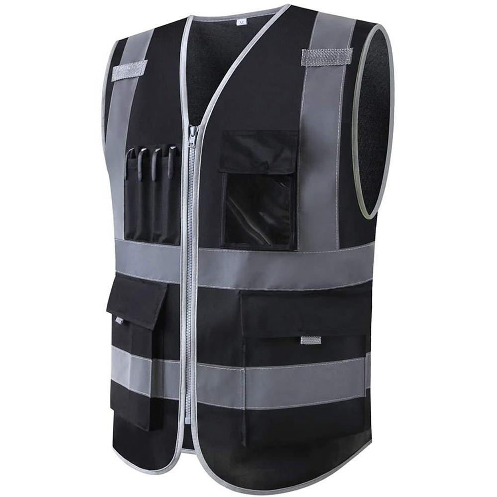 Manufacturer Work Wear Construct Safety Security Breathable Reflective Vests