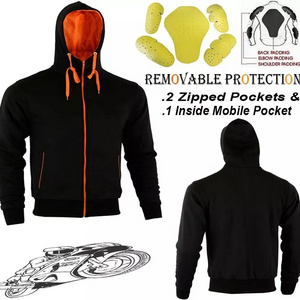 Motorbike Hoodie with Custom Logo and Armored Lining for Men and Women Protection Hoodie Best hoodies