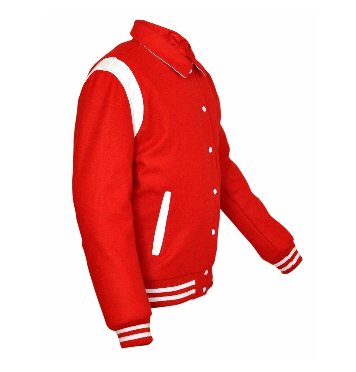 OEM Wholesale New Design Orange Custom High Quality Wool Letterman Bomber Varsity Jackets For Men And Women