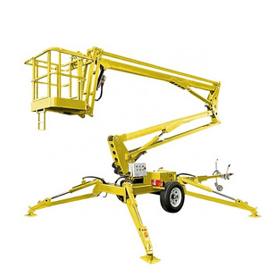 15m 21 m cherry picker for sale boom spider crawler lift personnel lift platform