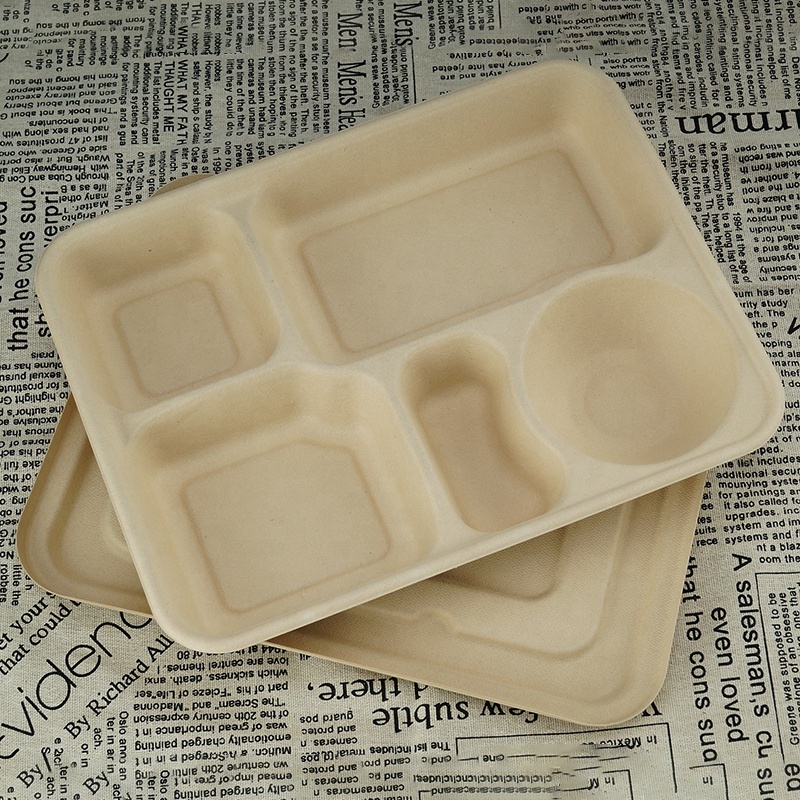 Free Sample Take Away Container Paper Food Box One Time Disposable Bento Food Catering Lunch Box