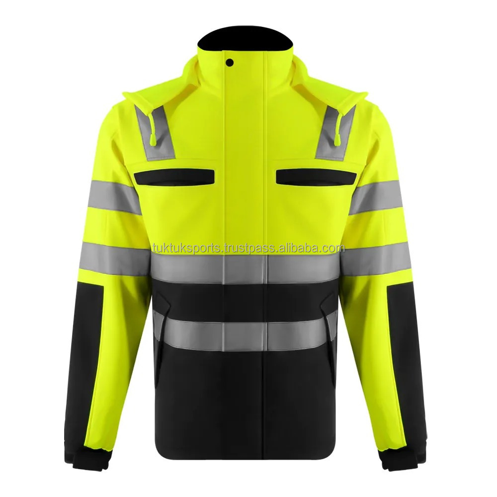 Safety Work Wear Jacket Hi Vis Reflective Custom logo top quality latest design Construction Safety Jackets