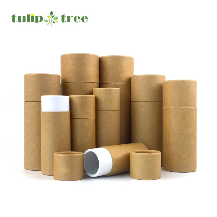 Kraft Tubes Wholesale Mailing Containers Small Cardboard Tubes Paper Tube Packaging