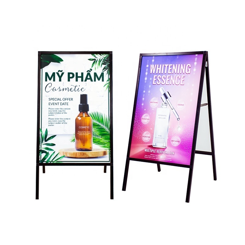 advertising a stand a board outdoor changeable message sidewalk sign