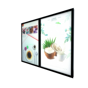 frame slim light 27x40 led led light box restaurant menu board picture poster frame