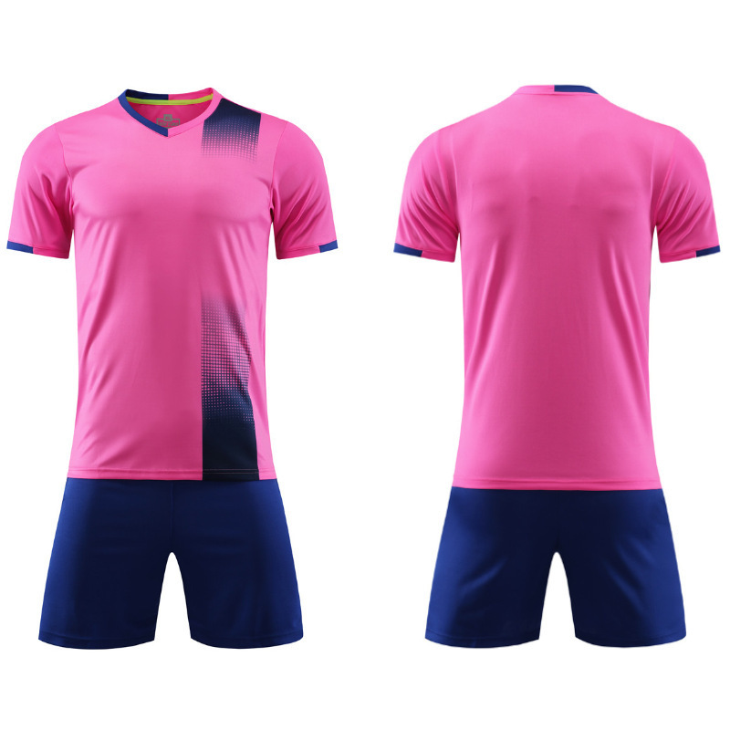 Free sample football suit, male and female adult wholesale printing, student competition training uniform, sportswear, football