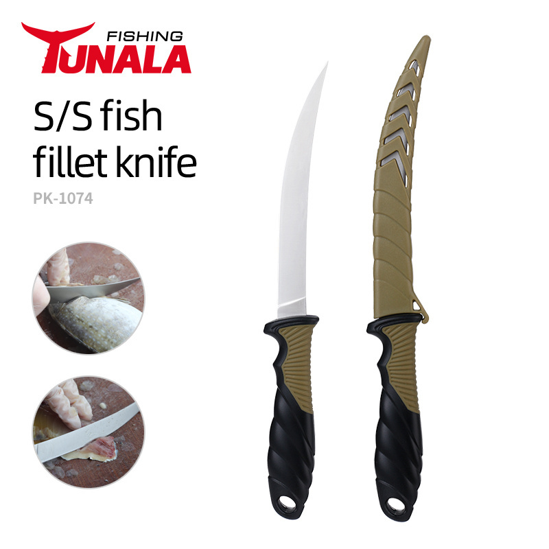 Fillet Knife Fish, 4 inches Pro Fishing Fillet Knife Set Stainless Steel 3CR13 Blade Fish Fillet Knife For Fishing