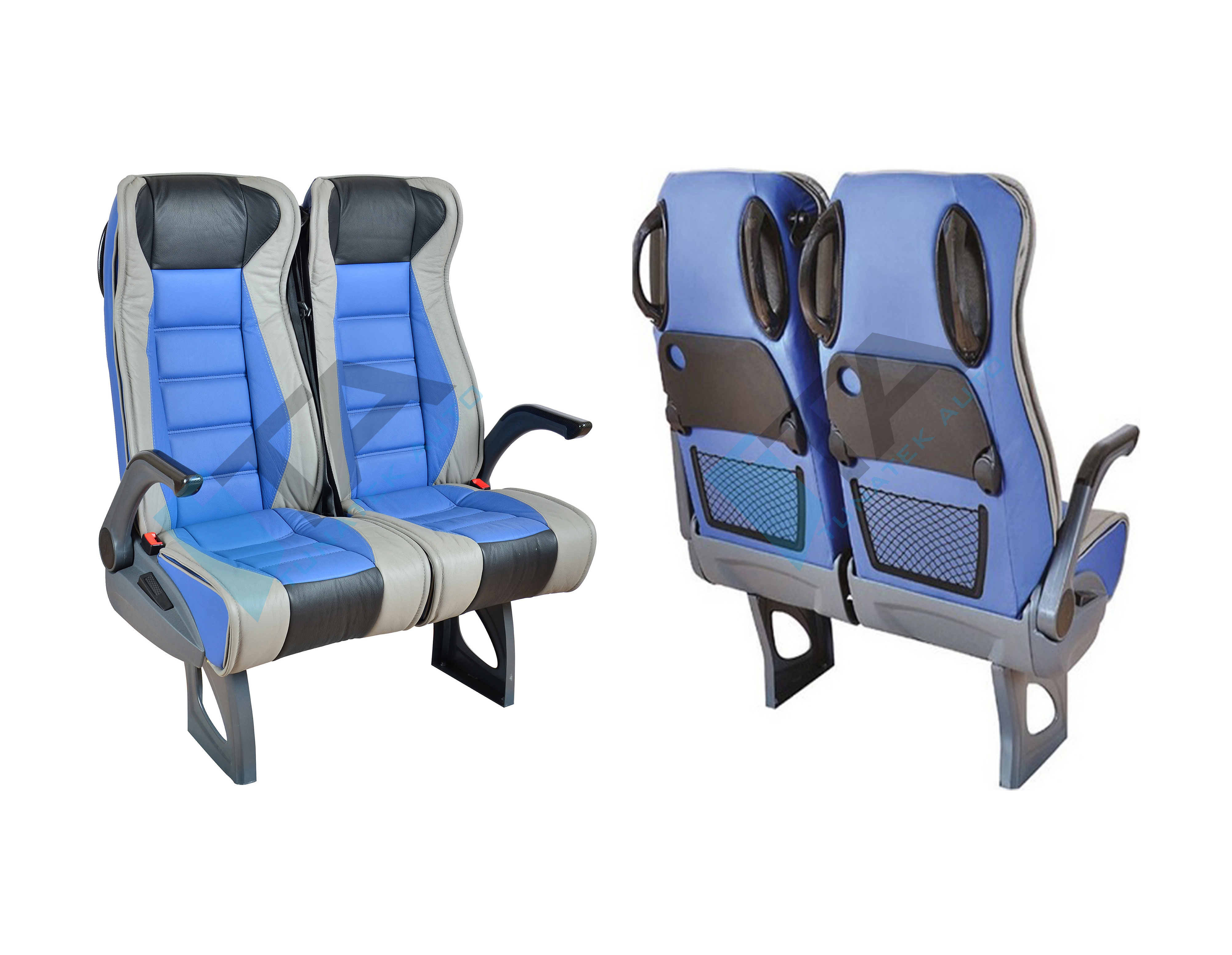 Tourism Bus minibus camper van conversion passenger Seat reclining with arm rest fabric cover