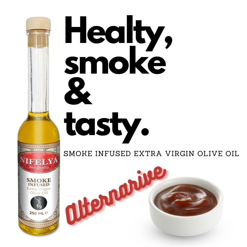 Smoked Flavored Extra Virgin Olive Oil Infused with Barbecue Essence Hot Selling High-Quality Seasoning for Dressings and Sauces