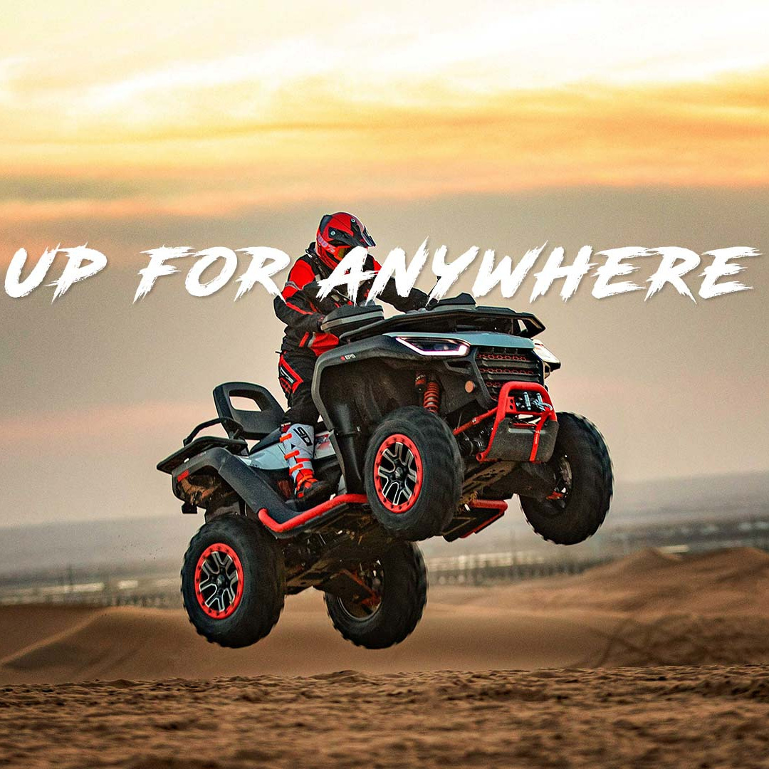 2022 new arrival 600cc ATV 4x4  snow quad bike for sale