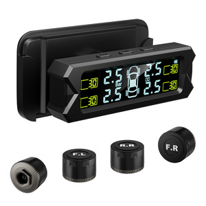 116psi 8bar tire pressure gauge built in Panasonic battery external sensor tpms tire pressure monitoring system