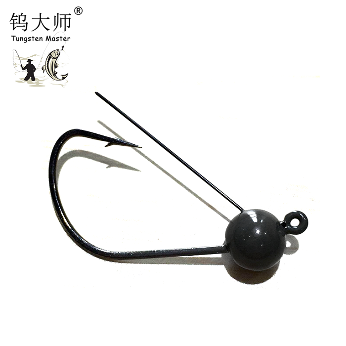 Bass fishing weedless football fishing lure swing jig heads