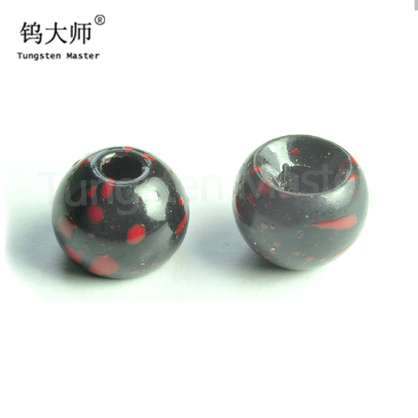 Wholesale price custom manufacture fly fishing tungsten beads for outdoor fishing accessories