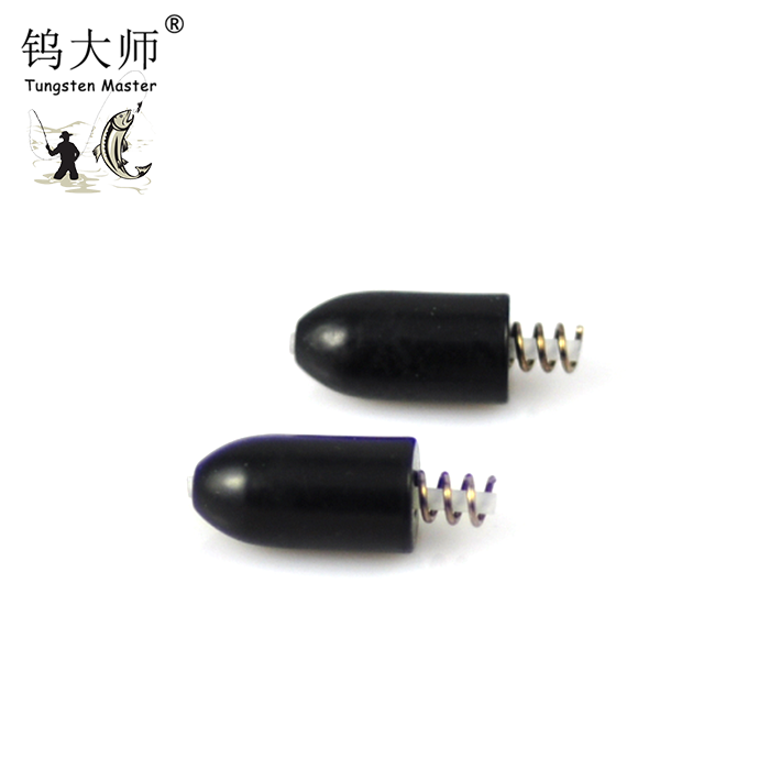 Bullet shape fishing tungsten weights lead sinkers for outdoor fishing