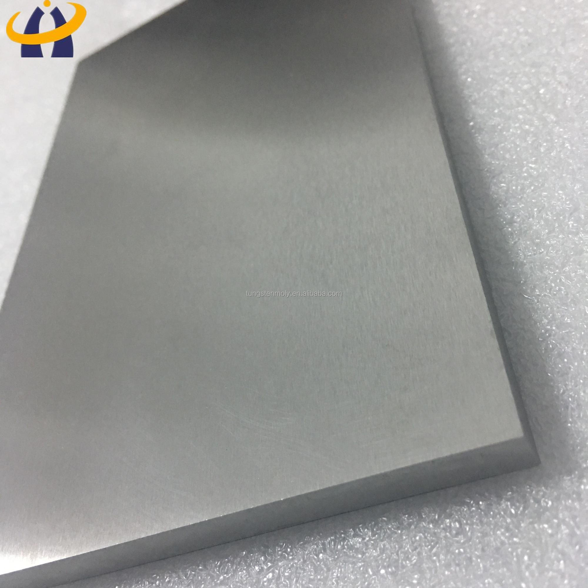 Best price high quality WRe5 sheet tungsten rhenium plate per kg from factory