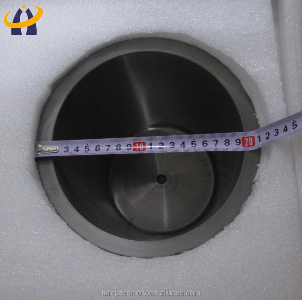 Hot sale High Temperature Metal Melting Furnace Tungsten Crucible