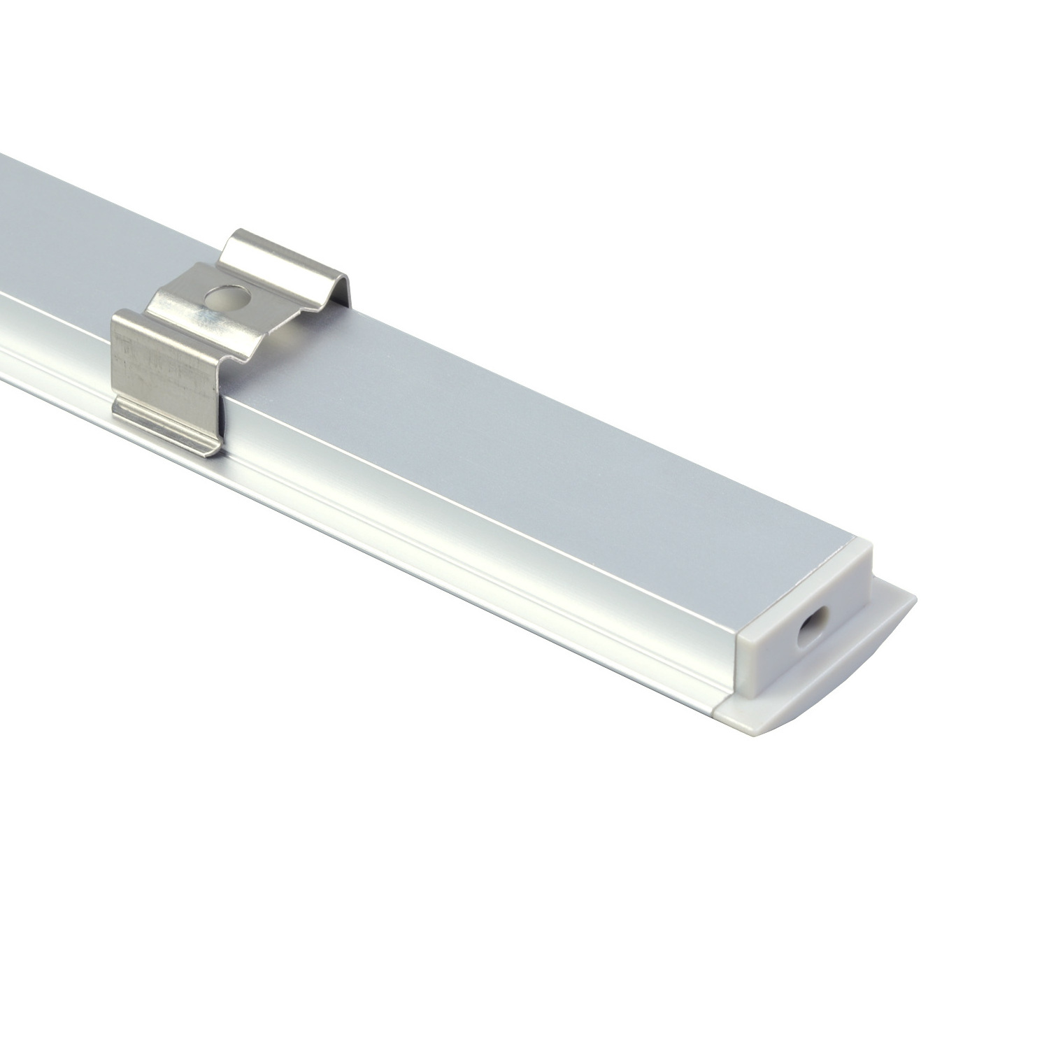 Milky PC cover aluminum profile led linear light recessed led wall profile aluminium