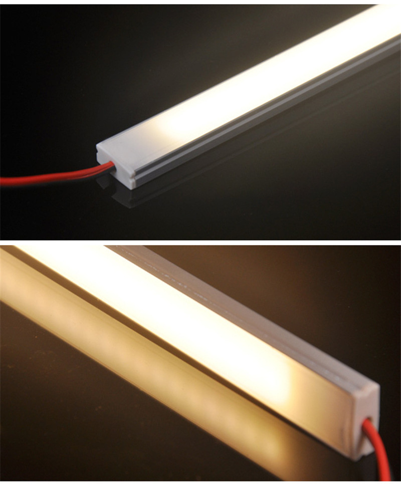 Kitchen cabinet led light with recessed linear light trough plain mounted low pressure wall light strip