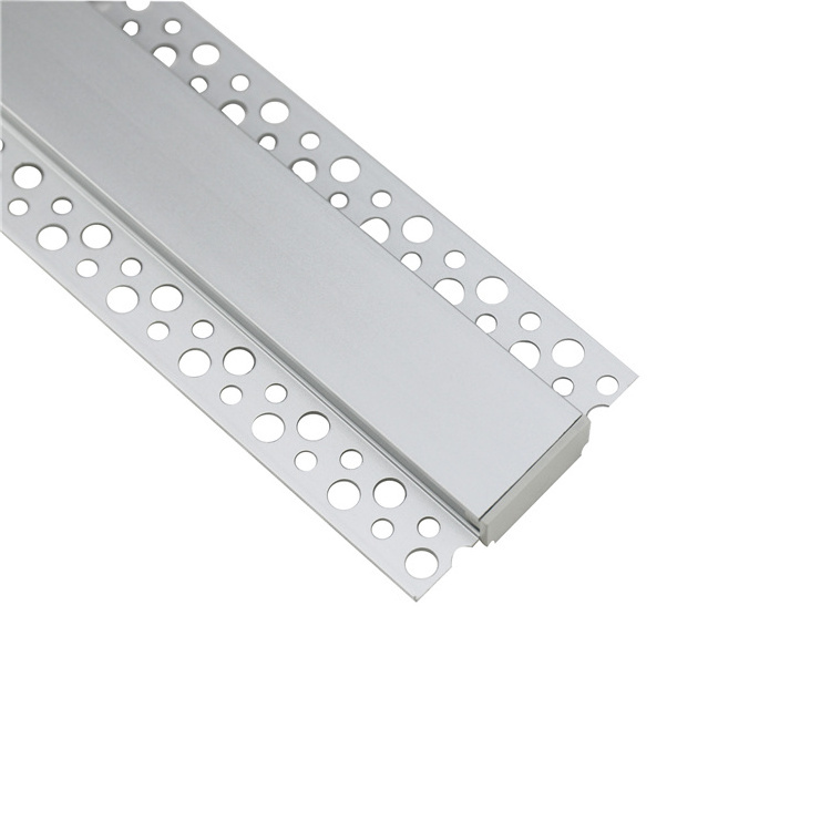 Led recessed ceiling lights low profile plaster in linear light led fixture