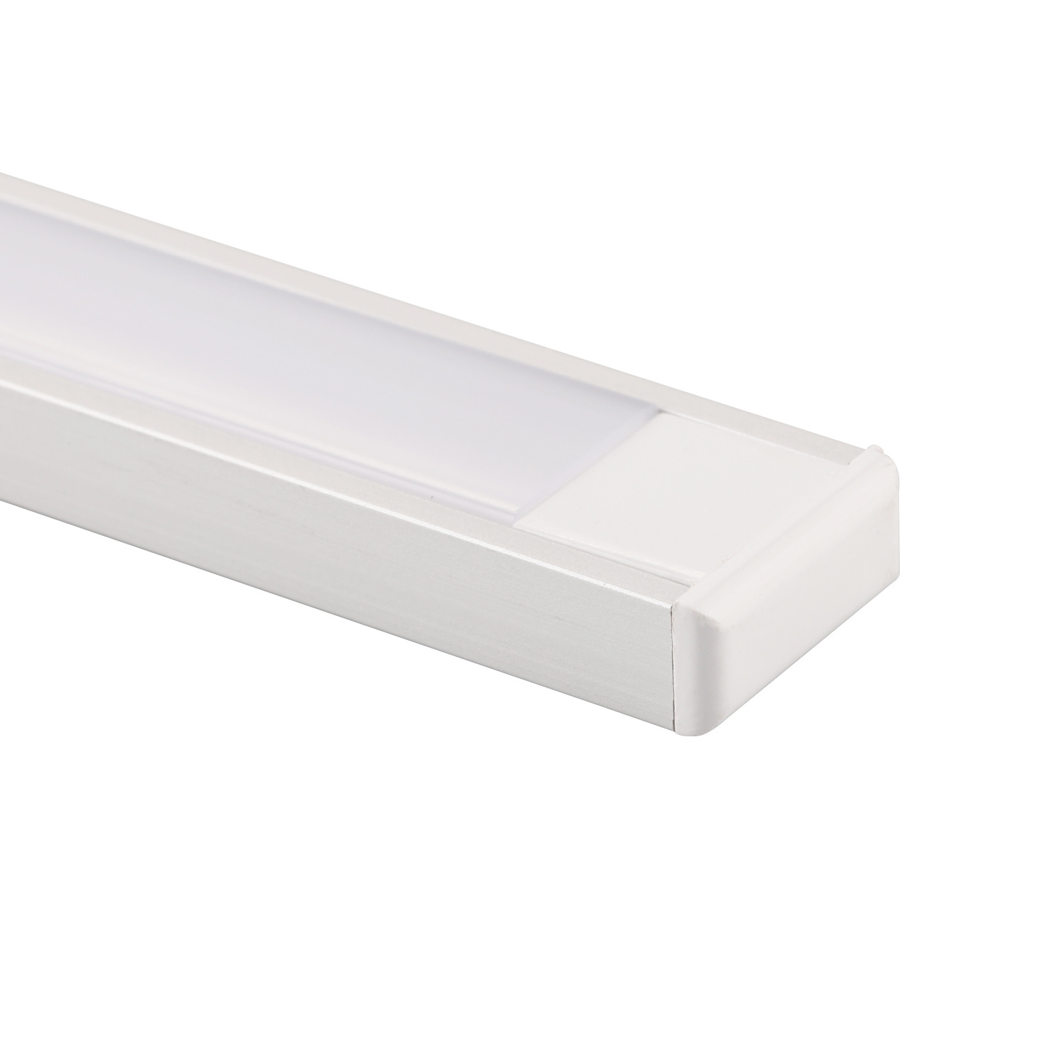 LED aluminum profile strip plaster light ceiling cover lights linear under for drywall cabinet lighting panel ceilings wall