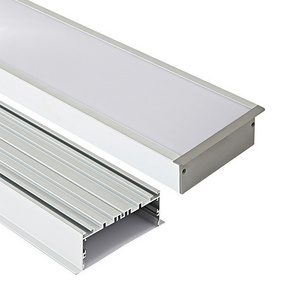 100*35mm Aluminum Profile for LED Light Bar Recessed LED Extrusion Profile