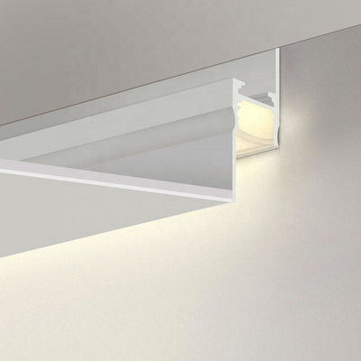 Suspended ceiling linear wall washer back light profile for living room bedroom led linear light