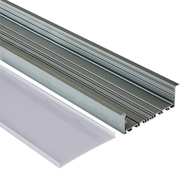 100*35mm Aluminum Profile for LED Light Bar Recessed LED Extrusion Profile