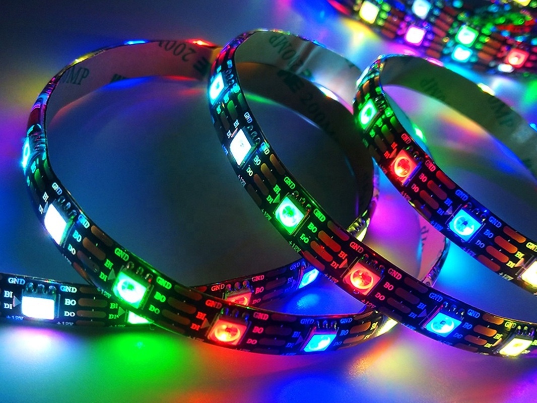 Customizable led light with usb TV background with ambient light Bluetooth Music APP can control the led light strip