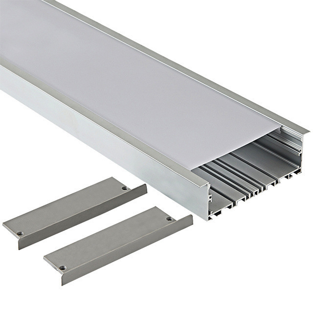 100*35mm Aluminum Profile for LED Light Bar Recessed LED Extrusion Profile