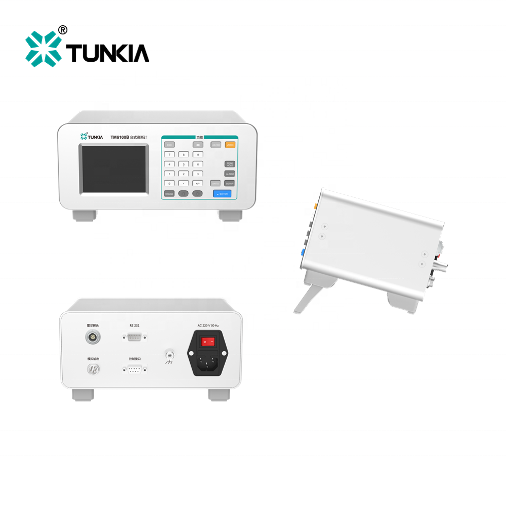 TUNKIA TD8650 High Precision AC DC magnetometer digital Emf Meter teslameter gauss meter